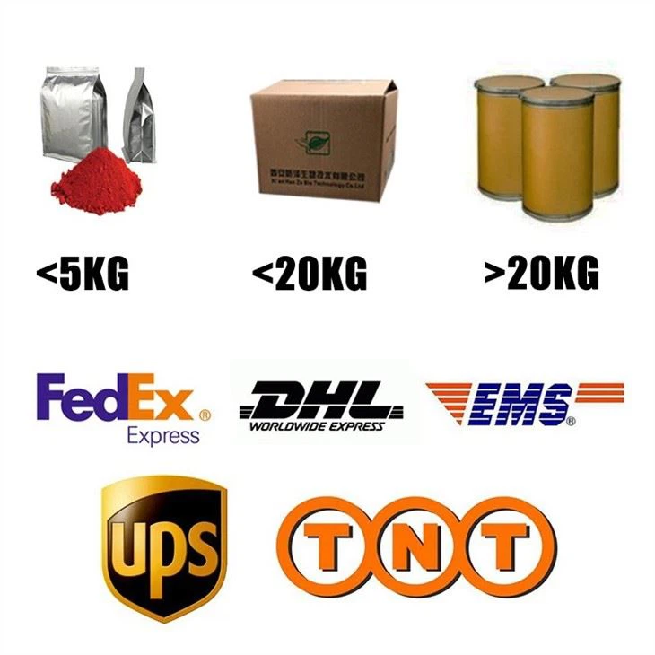 raspberry extract powder package and shipping