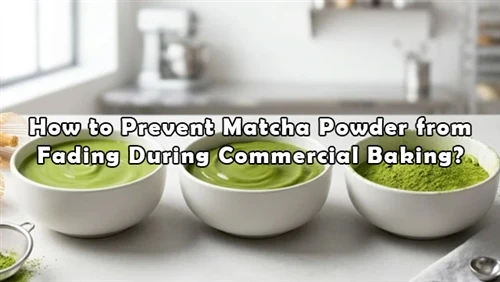 How to Prevent Matcha Powder from Fading During Commercial Baking?