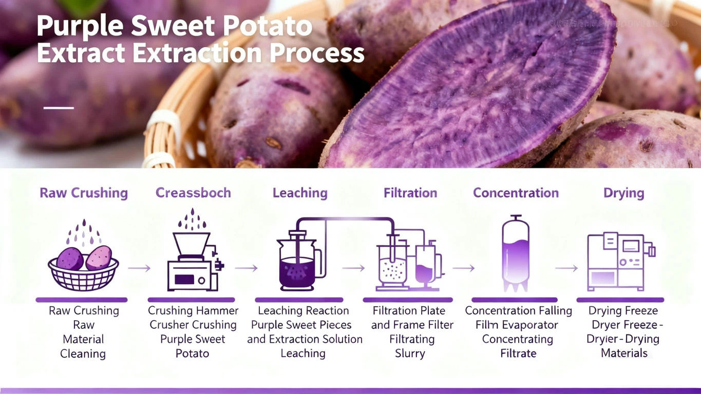 Purple sweet potato powder Purple sweet potato powder